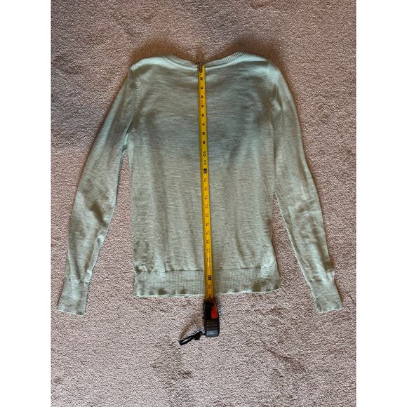 Mossimo Novelty Deer Mint Green Sweater, Women's Size L - Picture 7 of 7